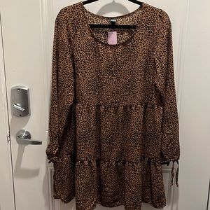 NWT Wild Fable leopard dress